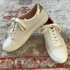 Kate Spade White Sneakers 8.5